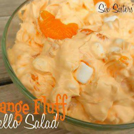 Orange Fluff Jello Salad