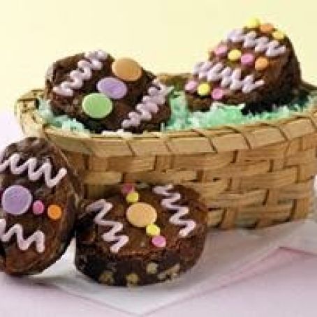 Easter Egg brownies