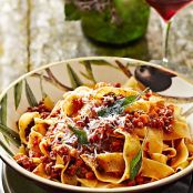 Pappardelle with Bolognese Sauce