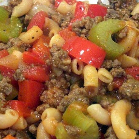 Skillet American Chop Suey Recipe - (4.4/5)