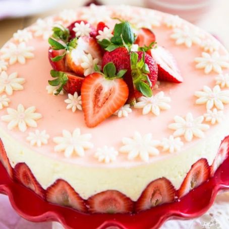 Fraisier Cake