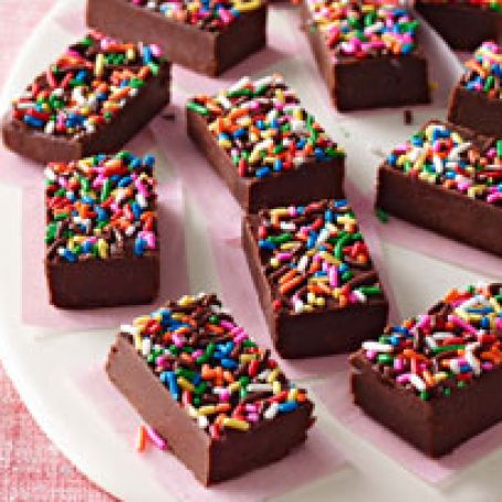 Holiday Fudge Bites