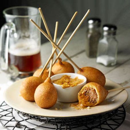 Italian Sausage Lollipops