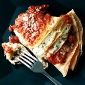 Crespelle with Ricotta and Marinara