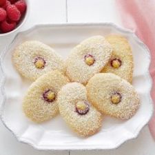 Madelines w/Raspberry & Lemon Curd