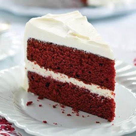 Red Velvet Cake with Cream Cheese Frosting