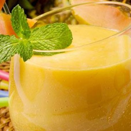 Tropical Papaya Perfection Smoothie