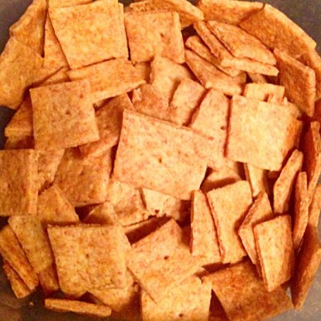 Homemade Cheez-its