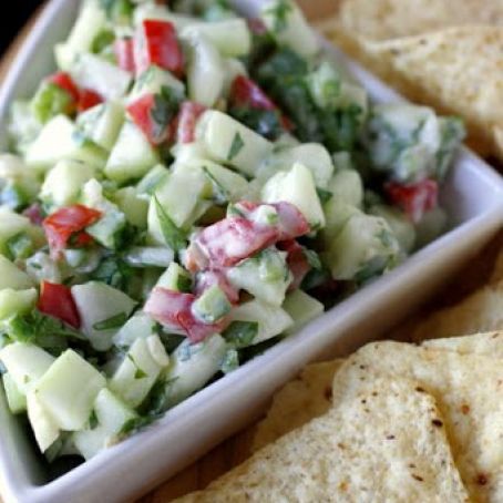 Crisp Cucumber Salsa