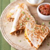 Barbecue Chicken and Cheddar Quesadillas - Recipe.com