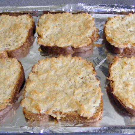 Coconut Pie Toast