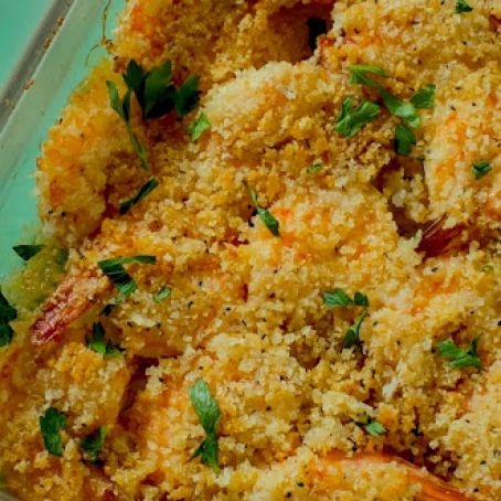 15-Minute Garlicky Baked Shrimp