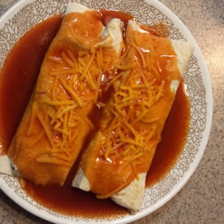 Enchiladas and Homemade tortillas