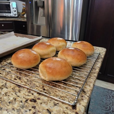 40-minute Hamburger Buns Recipe - (4.5 5)