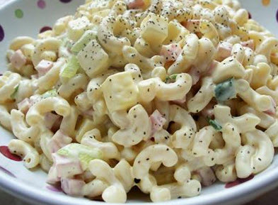Easy Macaroni Salad with Ham Recipe - (4.2/5) image