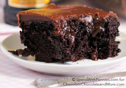 Chocolate Kahlua Brownie Cake — The Chocolate Goddess