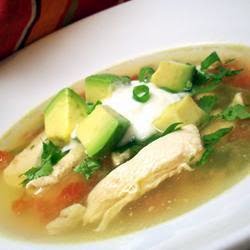 Avocado Soup with Chicken and Lime Recipe - (5/5) image