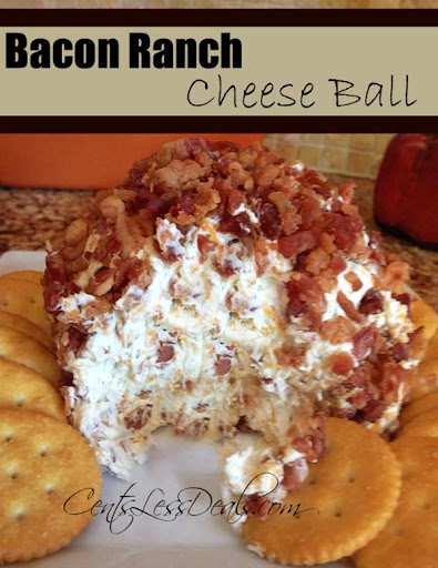 Bacon Ranch Cheese Ball Recipe - (4.2/5)
