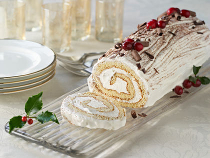Yule Log with Maple, Vanilla and Chocolate - Maple from Canada
