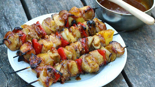 Bacon, Pineapple, Chicken Kabobs Recipe - (4.4/5) image