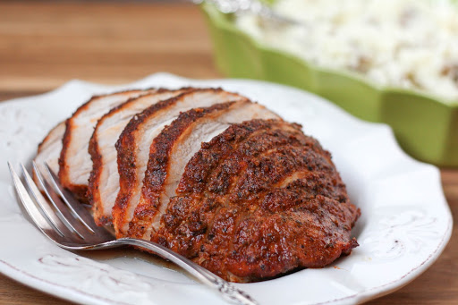 Herb Rubbed Sirloin Tip Pork Roast Recipe 4 5