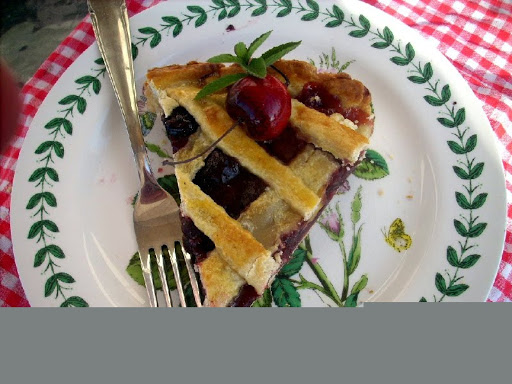 Summer cherry pie (with canned cherries) Recipe - (4.7/5) image