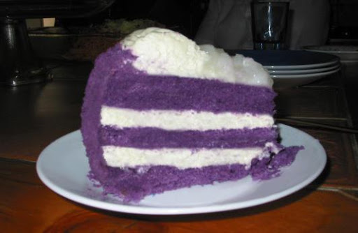Ube-Purple Yam Pound Cake with Ube Glaze - The Quirino Kitchen