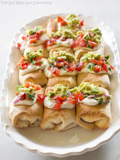 Easy Chicken Chimichangas - Isabel Eats